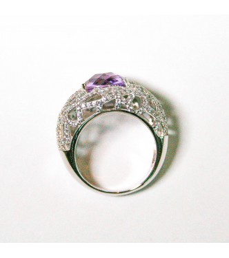 Anello Bibigi 925 Fiordaliso ametista